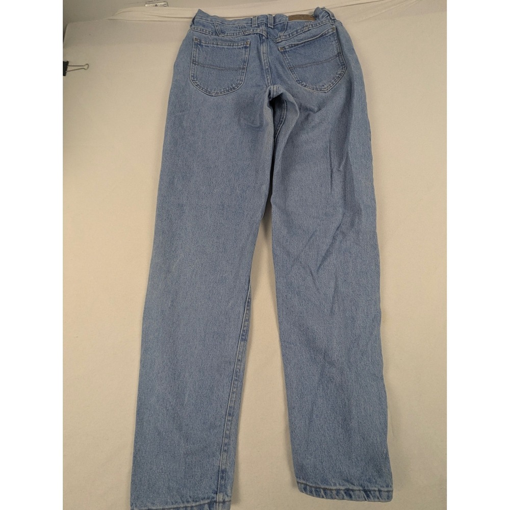 Riders by Lee Light Wash High Waisted Mom Jeans Tapered Leg Blue Denim 28x29 - Picture 2 of 14